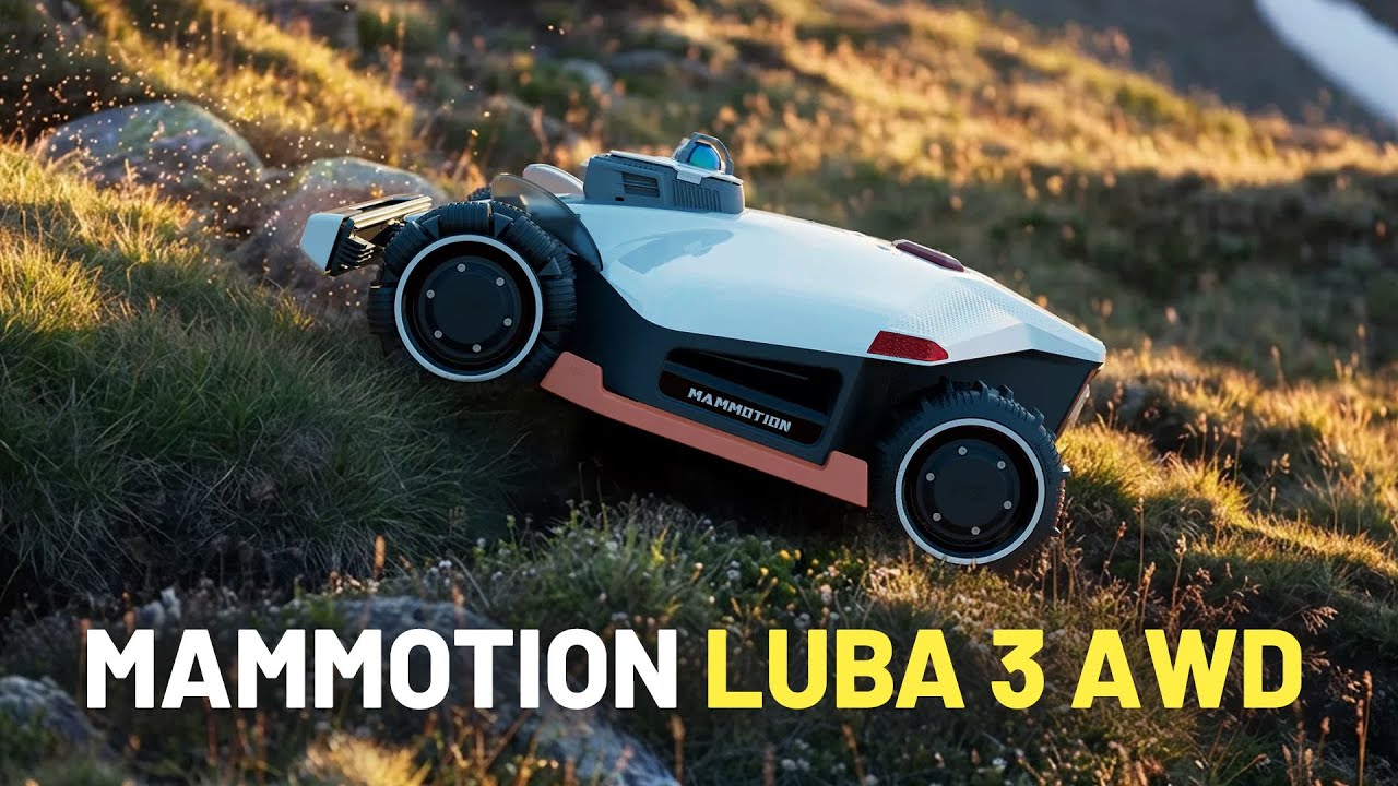 Mammotion LUBA 3 AWD robottiruohonleikkuri