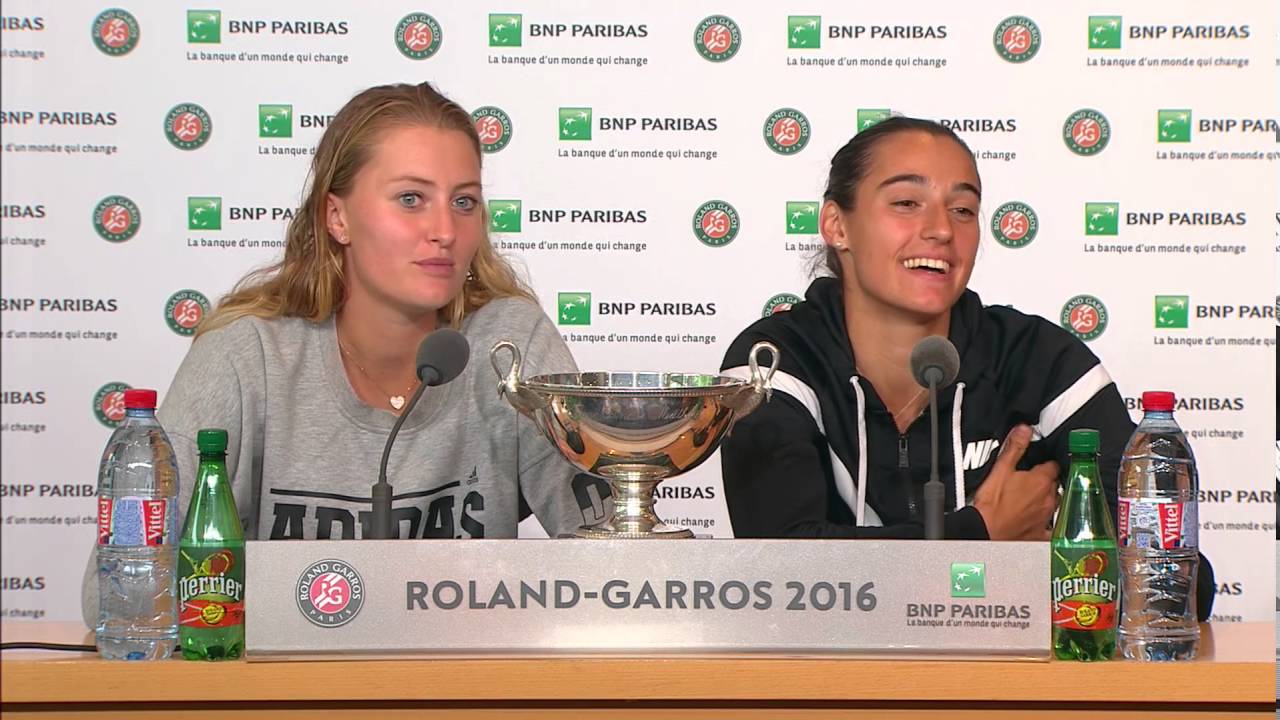 French Open 2016: Mladenovic Garcia FINAL Press Conference