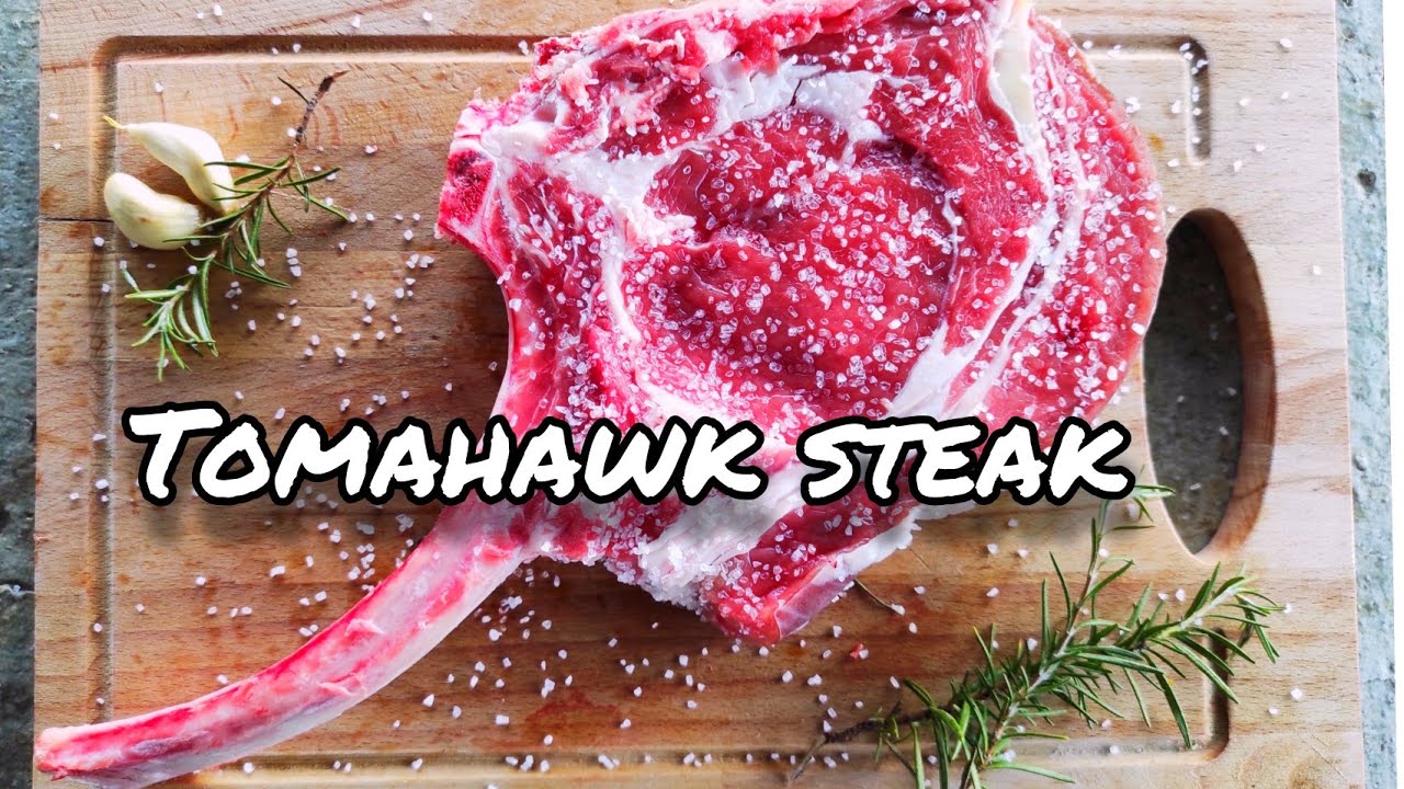 Μπριζόλα tomahawk 1,3 kg στα κάρβουνα | how to grill a tomahawk steak.