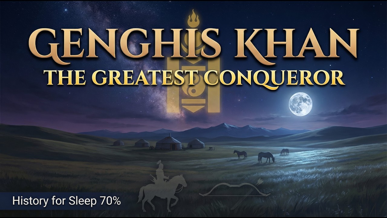 Genghis Khan: The Greatest Conqueror | History for Sleep