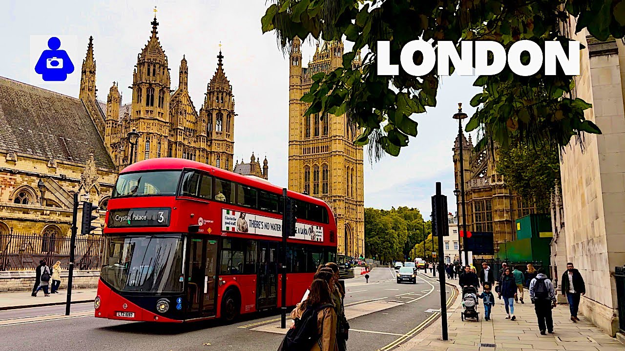 London Walk 🇬🇧 Victoria Stn, Westminster Cathedral ➔ Buckingham Palace | Central London Walking Tour