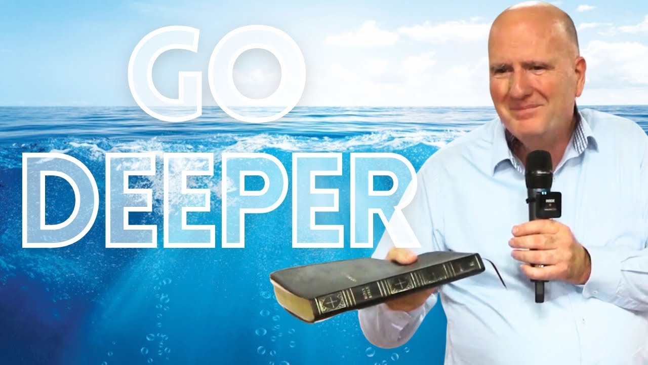 DIVE IN! GO DEEPER IN THE HOLY SPIRIT! There is more.