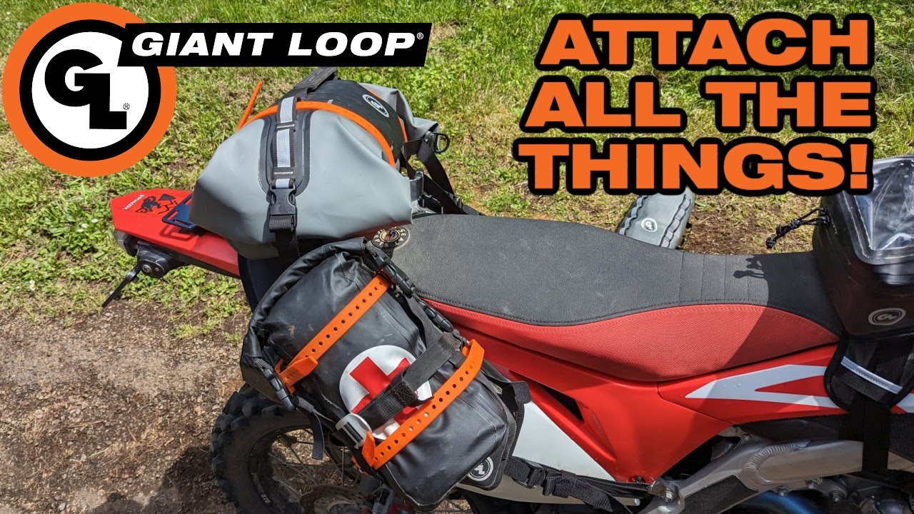 How to Add Additional Storage and Attach Just About Anything to the NEW Giant Loop MoJavi Saddlebag