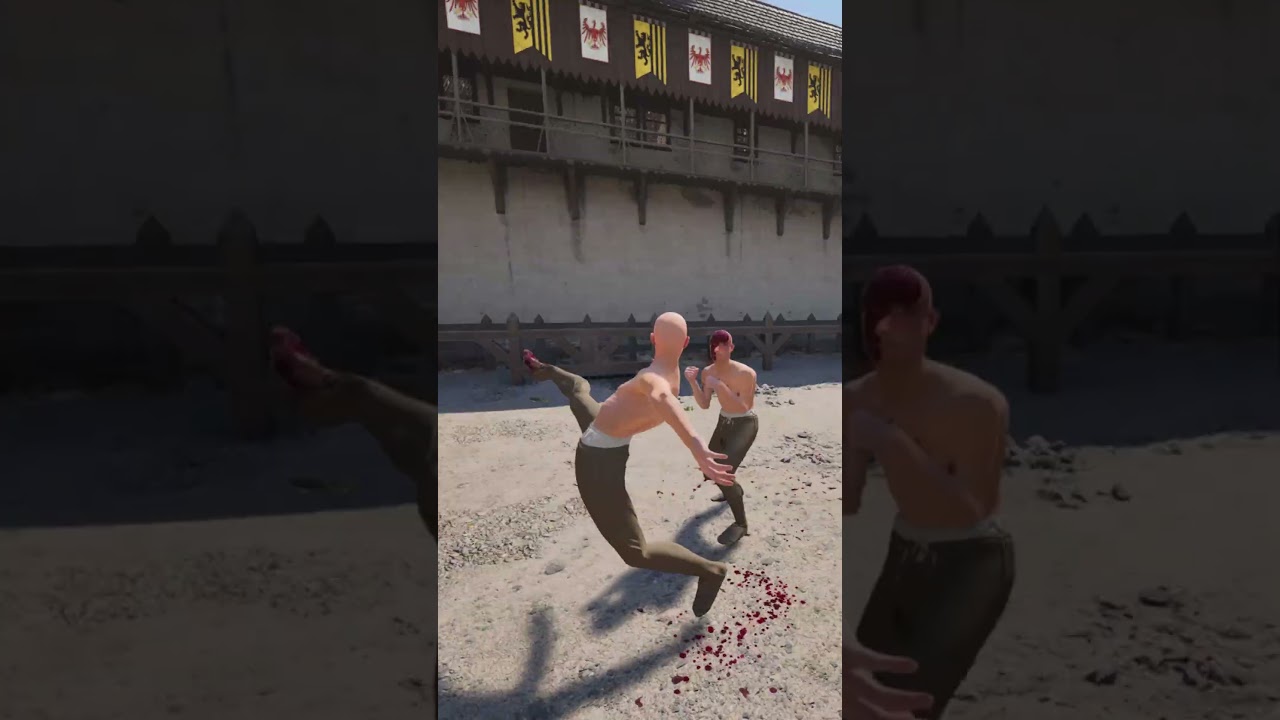 Spin Kick  Knockouts 26/Half Sword  #ragdolls #gameplay #halfsword   #fighting #games #gaming #funny