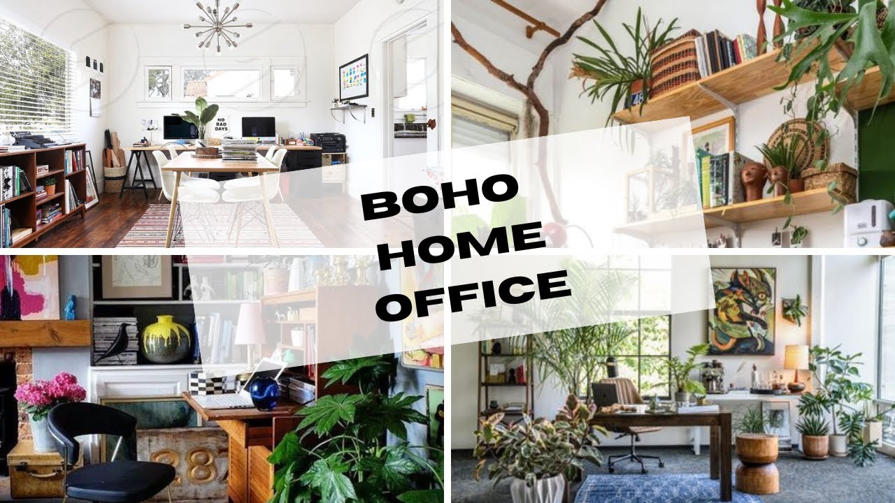 Bohemian Home Office Ideas & Inspiration | Home Decor & Home Design | And Then There Was Style