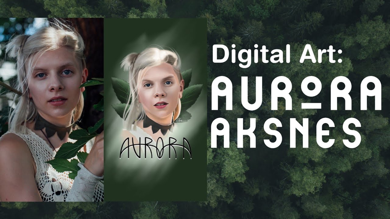 Digital Art: Aurora Aksnes