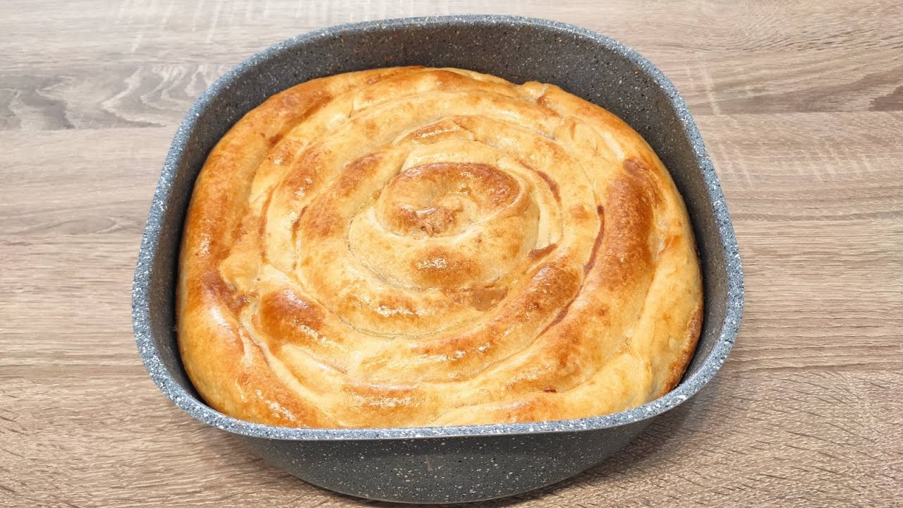 Дърпана баница със сирене / Вита баница, вкусна и лесна рецепта за баница