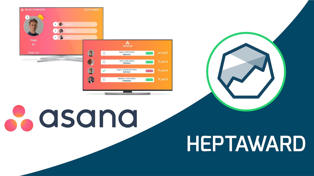 Enrichir son affichage dynamique avec Asana.