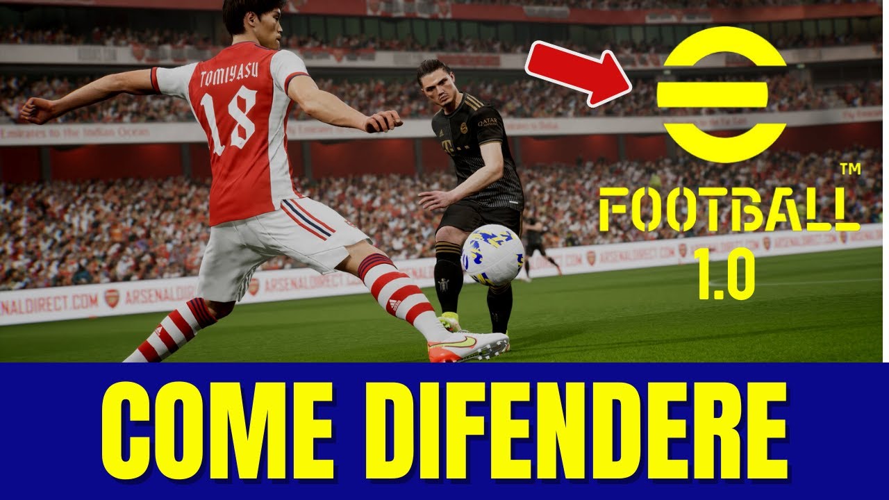 eFOOTBALL 2022 - COME DIFENDERE NEL MODO CORRETTO - TUTORIAL AGGIORNAMENTO 1.0