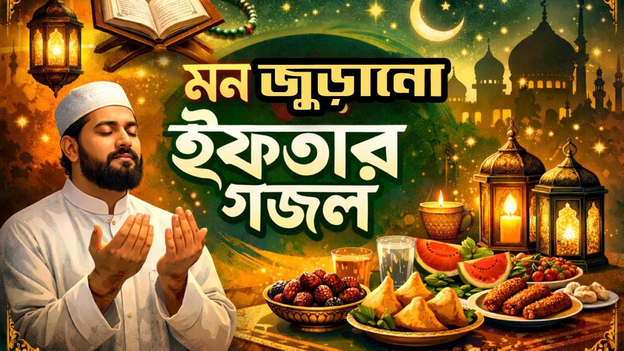 Iftar Special Gojol 2026 | মন জুড়ানো ইফতার গজল | Ramadan Islamic Song Bangla