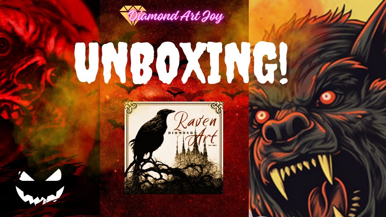 UNBOXING! - Canvases from Raven Diamond Art! @Raven Diamond Art @Diamondsandstuff-tm6ux @Mushmellow79