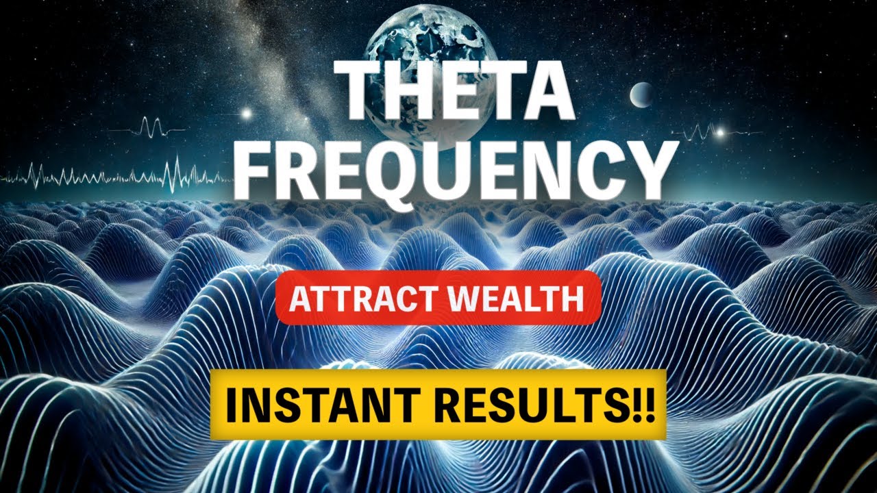 Manifest Abundance Naturally Using theta wave attract wealth ✨