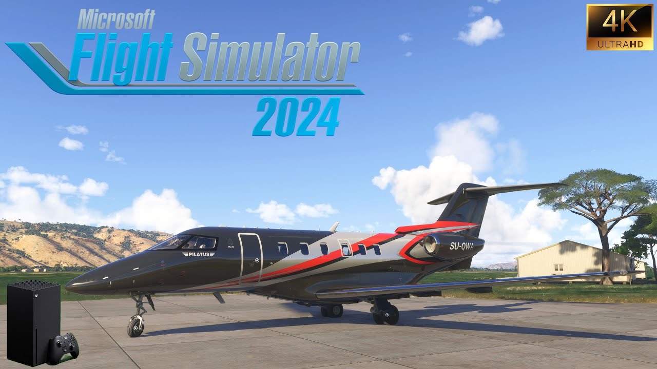 MSFS2024 XBOX SERIES X Pilatus PC-24 Quick Flight