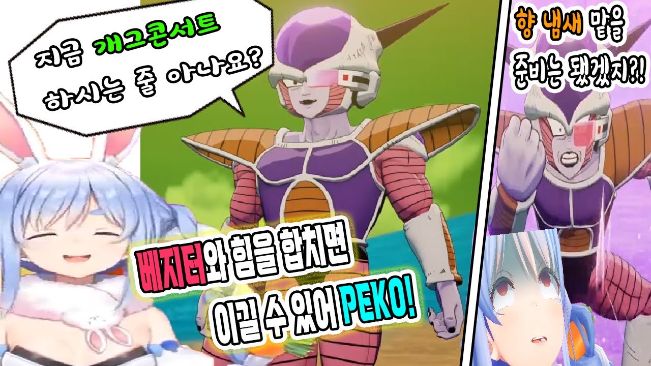베지터만큼 드립을 쳤어도 개콘은 망하지 않았을 건데-  【홀로라이브-페코라】