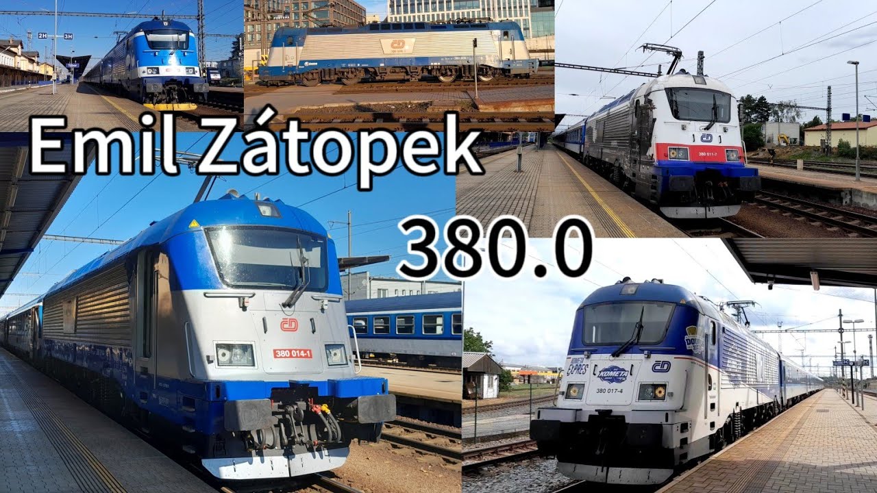 Lokomotivy řady 380.0 Emil Zátopek