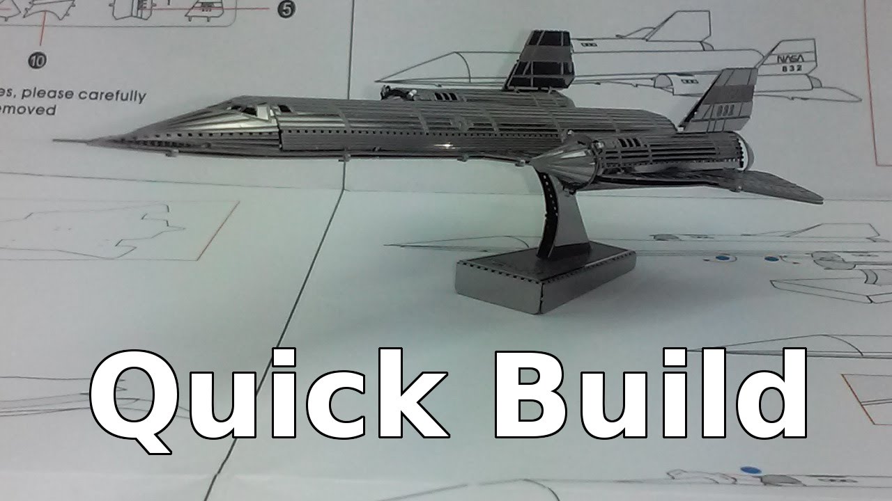 Quick Build - SR-71 Blackbird