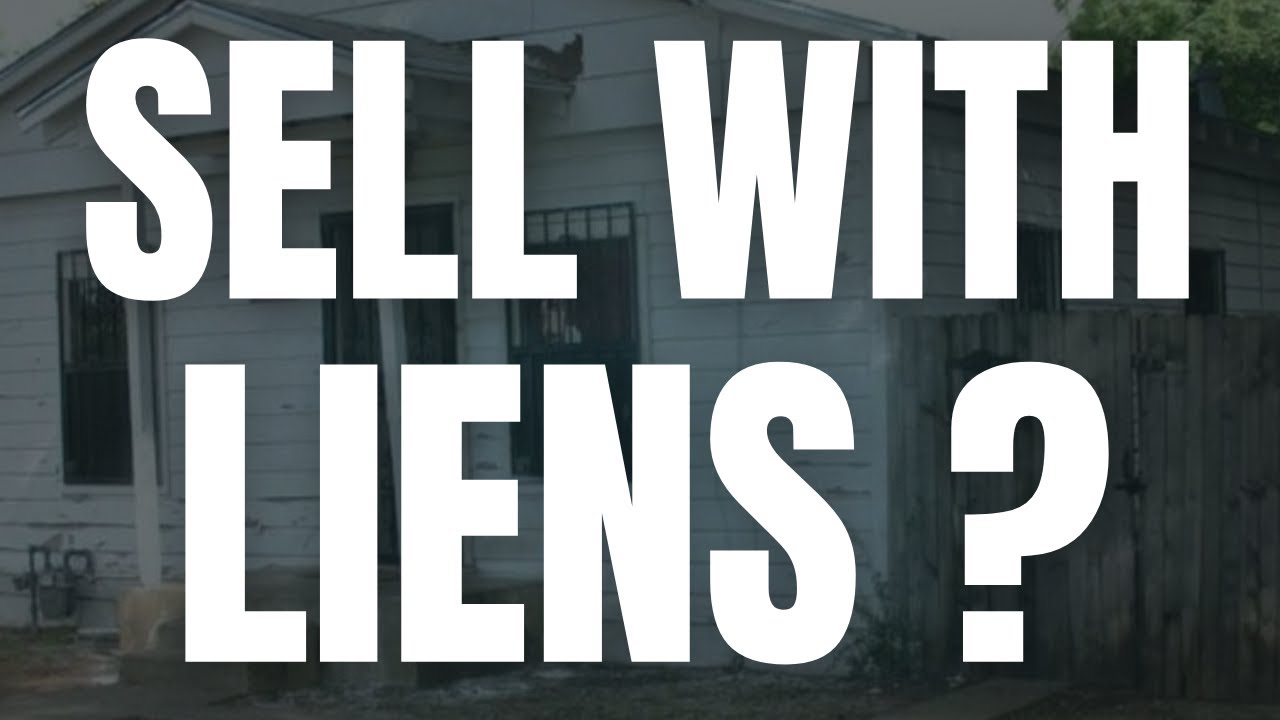 Can I Sell My House With Liens or Judgments in Columbus Ohio?