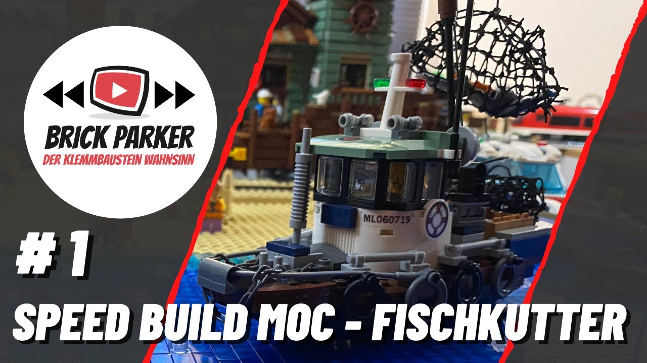 Speed Build MOC- Folge 1 - MOC vom Fischkutter (Lego Hidden Side #70419)