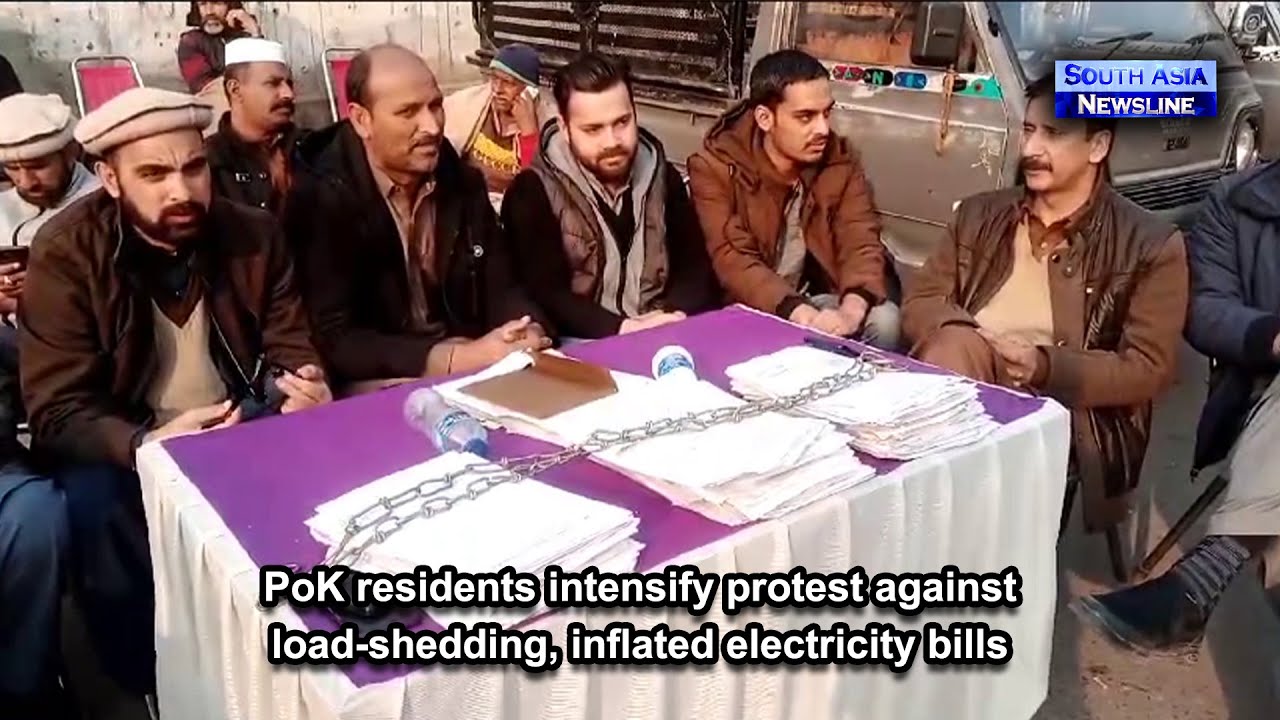 PoK residents intensify protest against load-shedding, inflated electricity bills