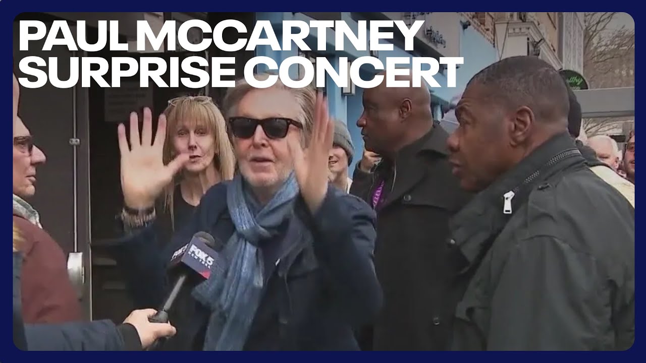 Paul McCartney plays surprise Bowery Ballroom concert
