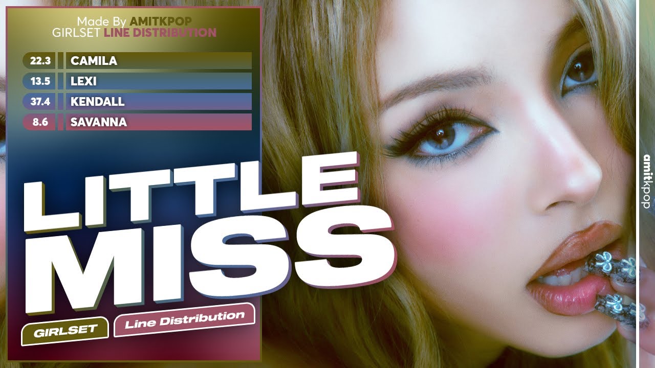 GIRLSET - Little Miss | Line Distribution