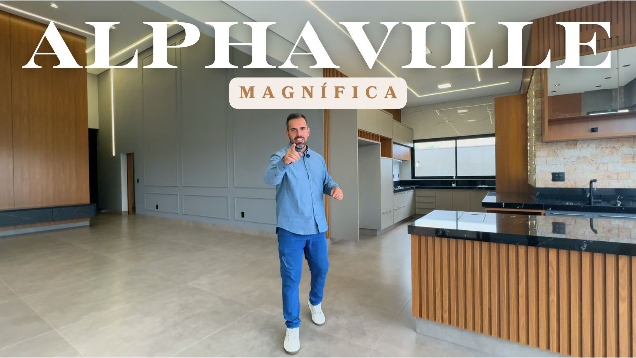 R$ 2.250.000,00 | 03 SUÍTES E ESCRITÓRIO | ZONA SUL | CONDOMÍNIO ALPHAVILLE | RIBEIRÃO PRETO-SP