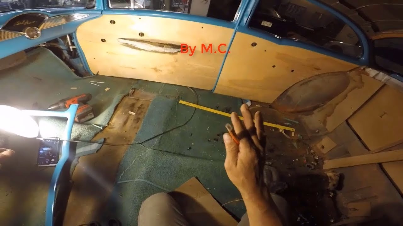 How to make a Chevrolet Bel Air custom Doors Panel.