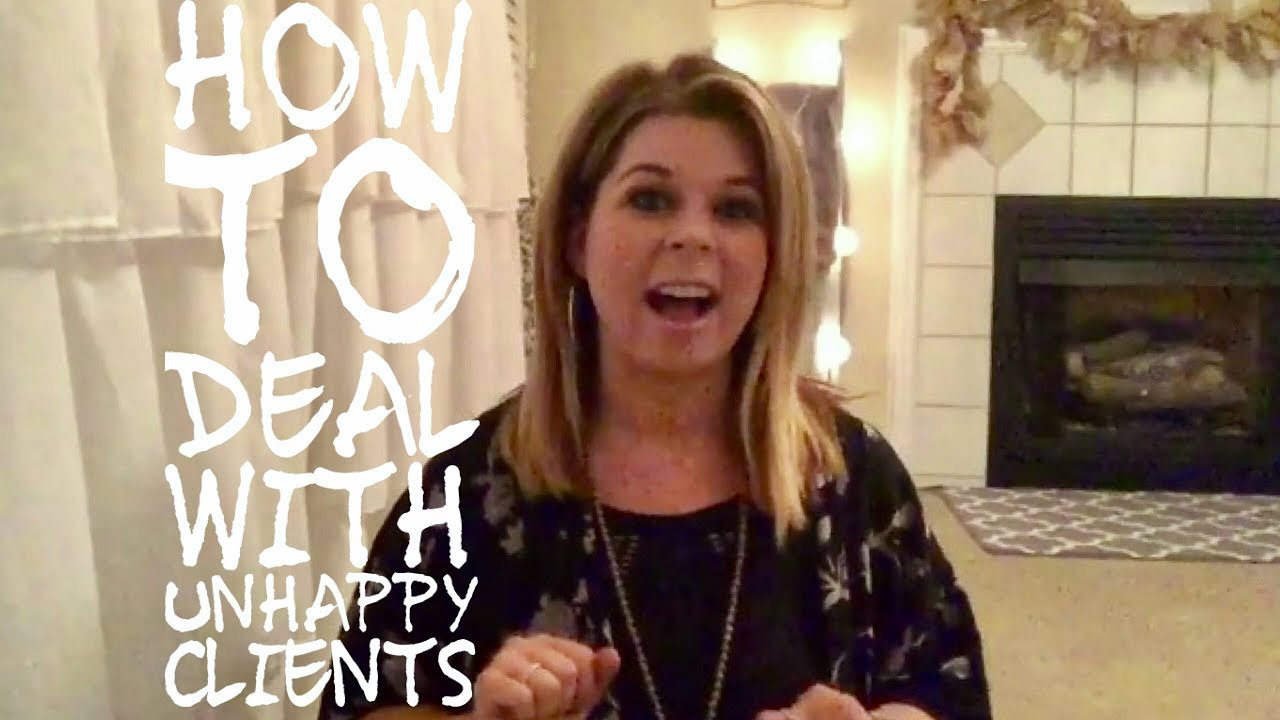 How To Deal With Unhappy Clients in the Salon