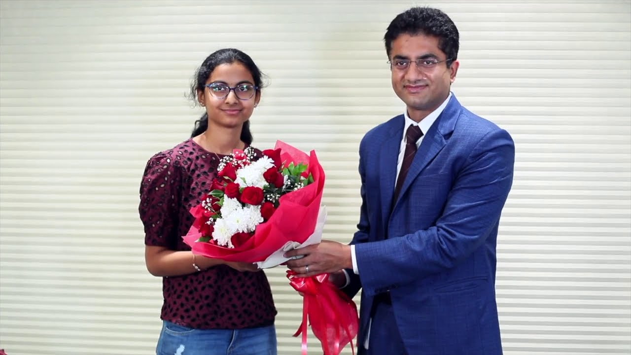 Felicitation of NEET UG 2020 Topper Snikitha Tummala (AIR - 3) |  Aakash Institute