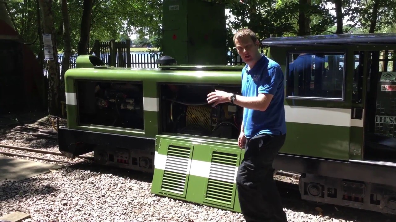 Ruislip Lido Railway | Daily locomotive preparation