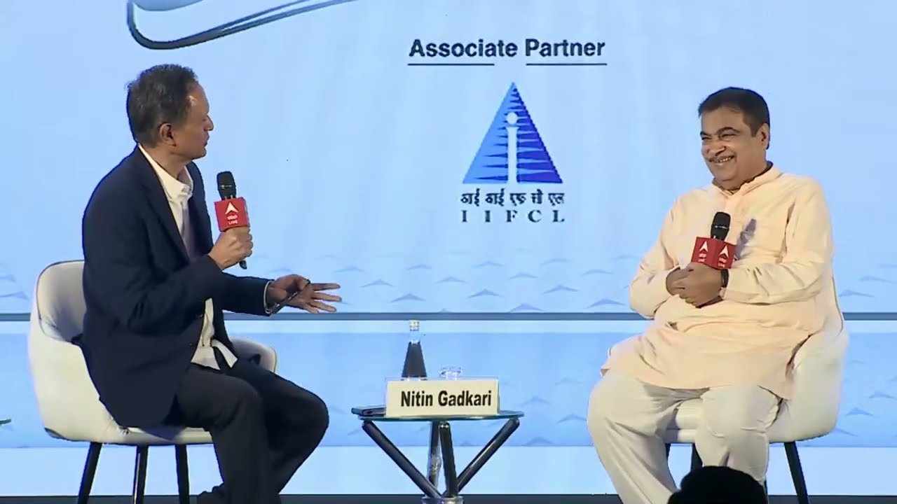 📍𝑵𝒆𝒘 𝑫𝒆𝒍𝒉𝒊 | Addressing ABP Network’s India Infrastructure Conclave 2024 | Nitin Gadkari