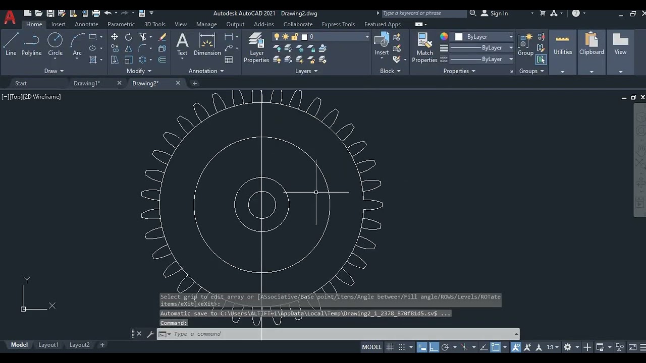 مادة الرسم الهندسي ( التروس)