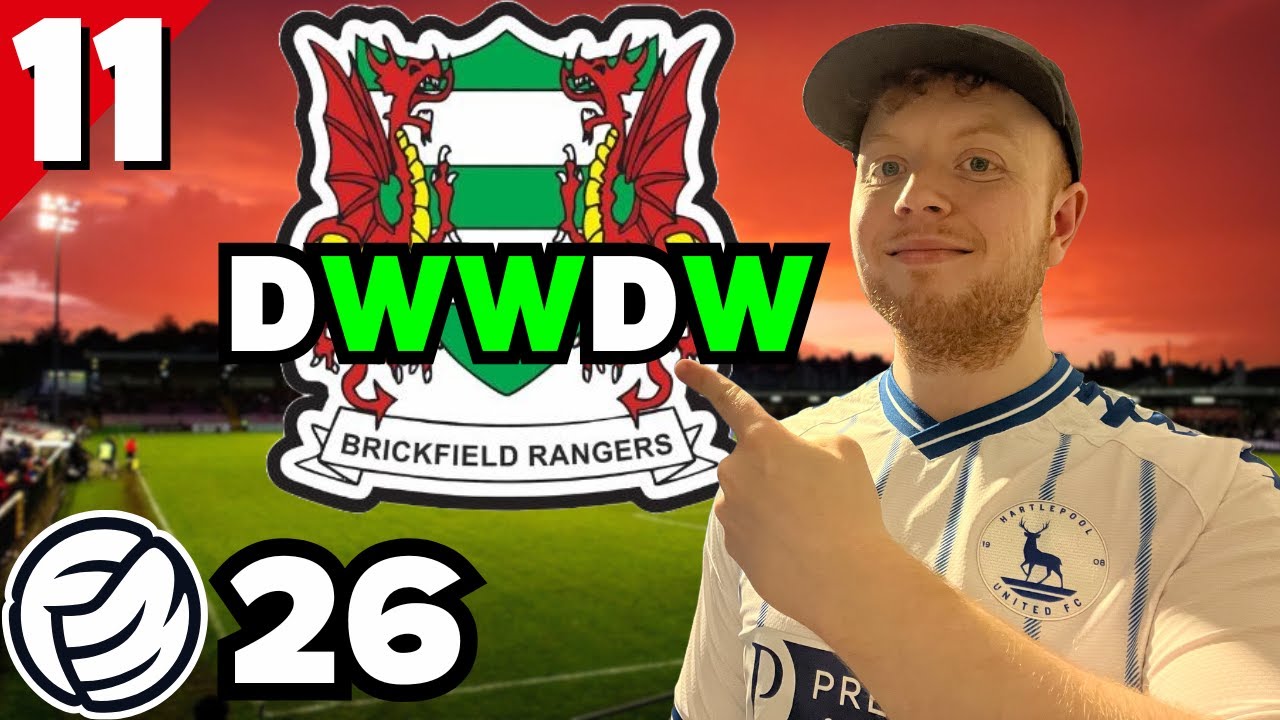 BEST LOWER LEAGUE TACTIC | Part 11 | BRICKFIELD RANGERS | UK Journeyman FM26 | Football Manager 2026