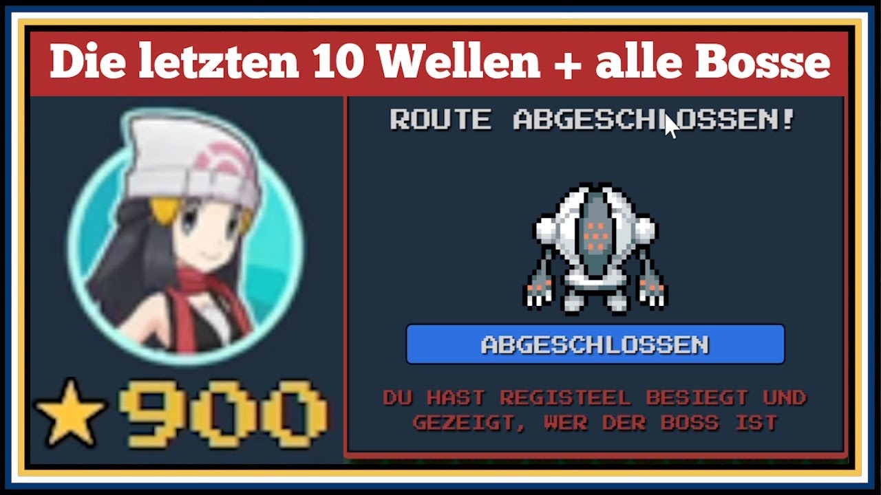 Die letzten 10 Wellen + alle Bosse (PokePath TD - Pokemon Tower Defense, Gameplay Lets Play deutsch)