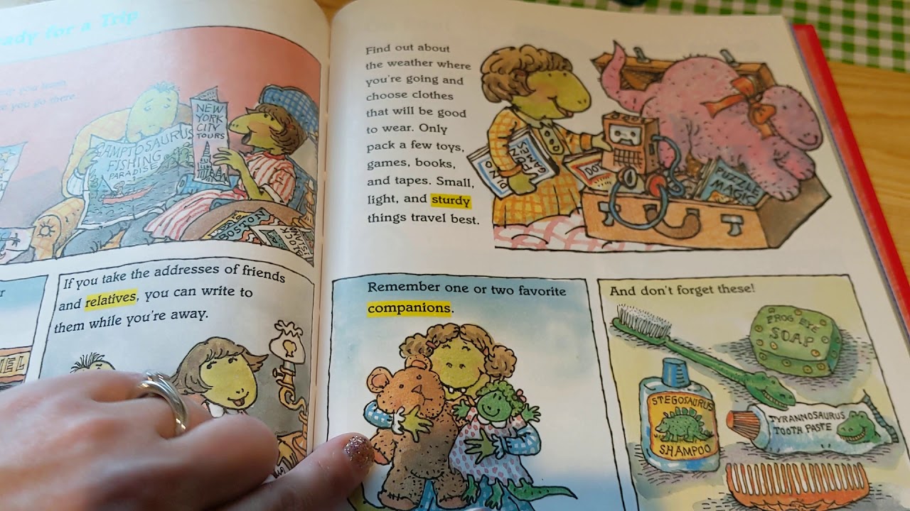 2nd Grade Literature Story: Dinosaurs Travel: A Guide for Families on the Go
