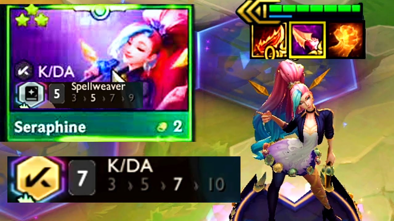 Radiant SERAPHINE 3 Star | TFT Set 10