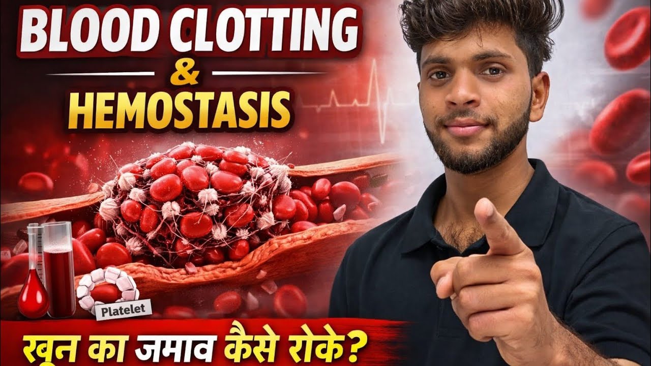 Hemostasis क्या है? | Blood Clotting Process in Human Body | Biology in Hindi
