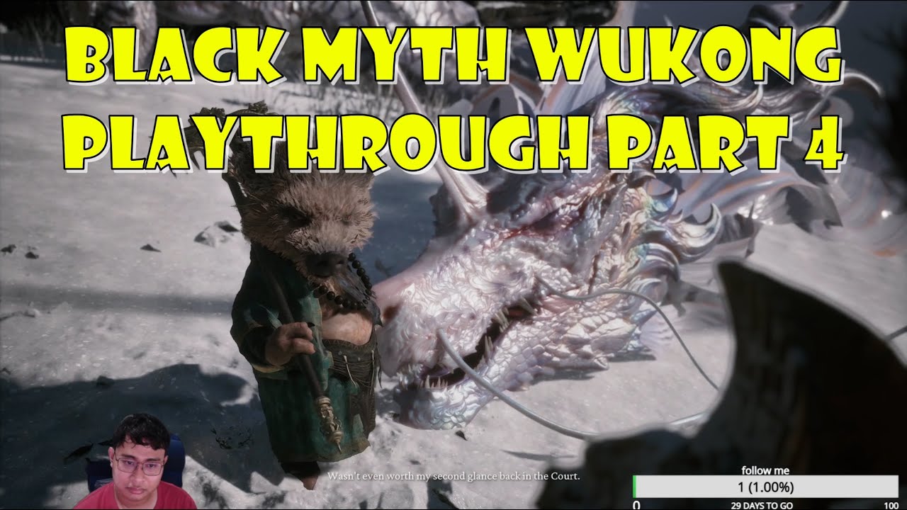 Black Myth Wukong Playthrough Part 4!