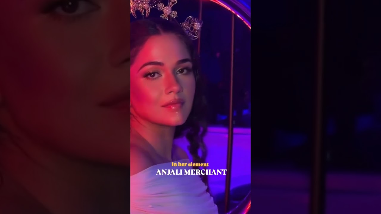 #anjalimerchant for Radhika-Anant's wedding bash in London ✨#filmykalakar 🎥- Meera Sakhrani