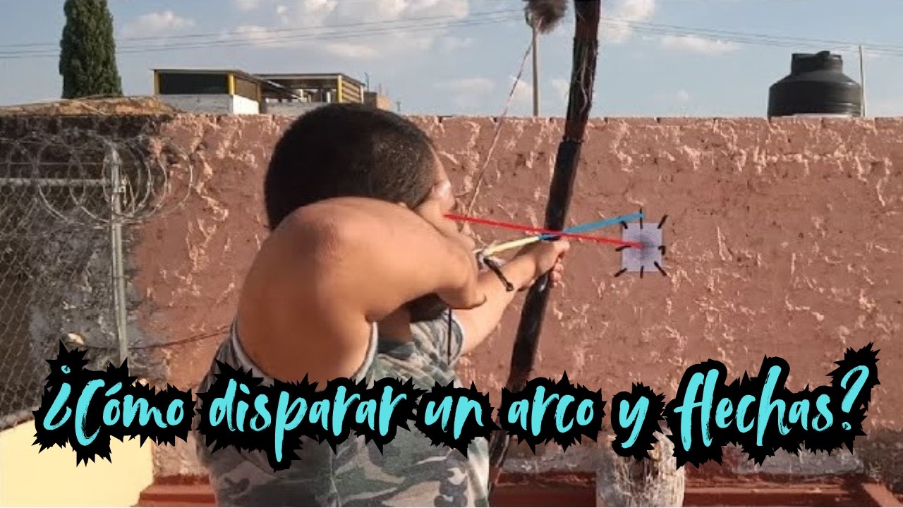 Como disparar un arco y flechas / estilo Americano, primitivo o mediterraneo.