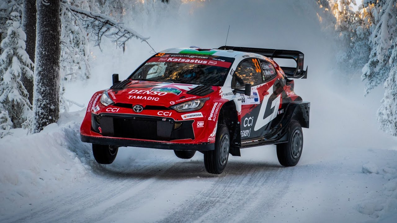 Arctic Lapland Rally 2026 | Flat Out Sideways in Snow | Elfyn Evans PET WRC Sweden Rally 2026 