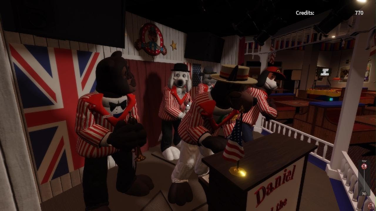 ROBLOX Daniel and the dixie diggers - Bourbon street parade/Hello dolly - Ryi J's family restaurant 