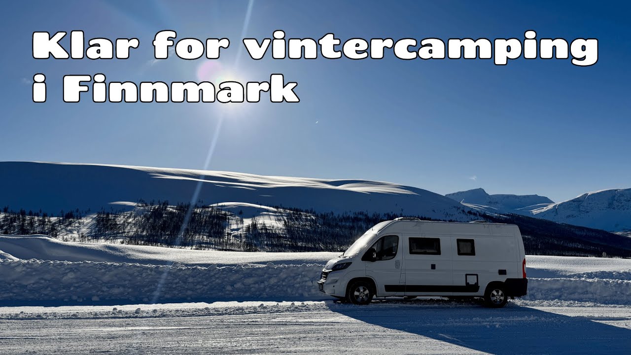 En mislykket oppgradering av batteripakke - Med bobil til Finnmark for å følge Finnmarksløpet 2025