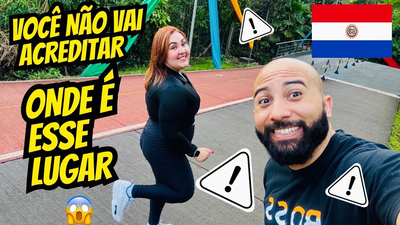 🚶 PASSEIO INCRÍVEL EM CIUDAD DEL ESTE | PARQUE LINEAL NO CENTRO DA CIDADE
