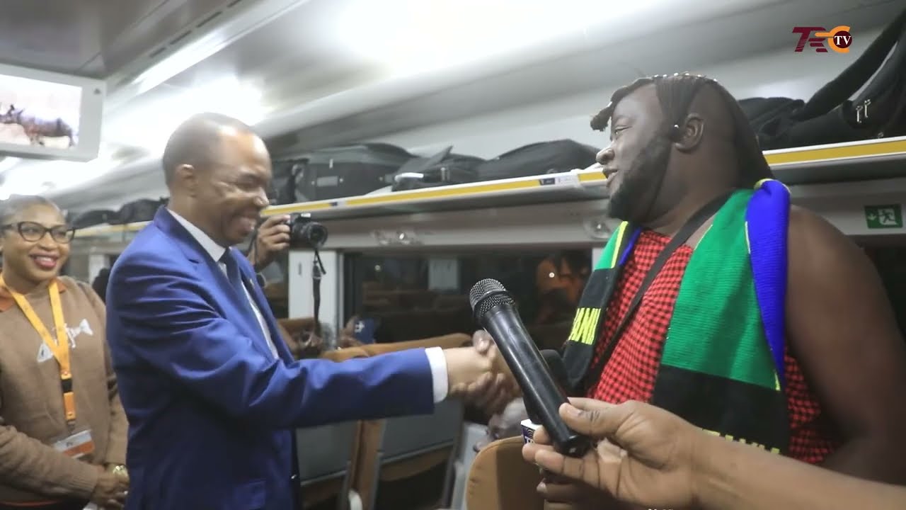 MWIJAKU ATEMA CHECHE KUSAFIRI NA TRENI YA SGR DAR - HADI DODODOMA I TUVIPENDE VYA KWETU TUVITUNZE