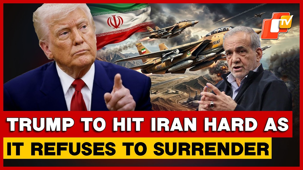 Trump Warns Iran Of Hard Strikes As Tehran Rejects Demand For Surrender