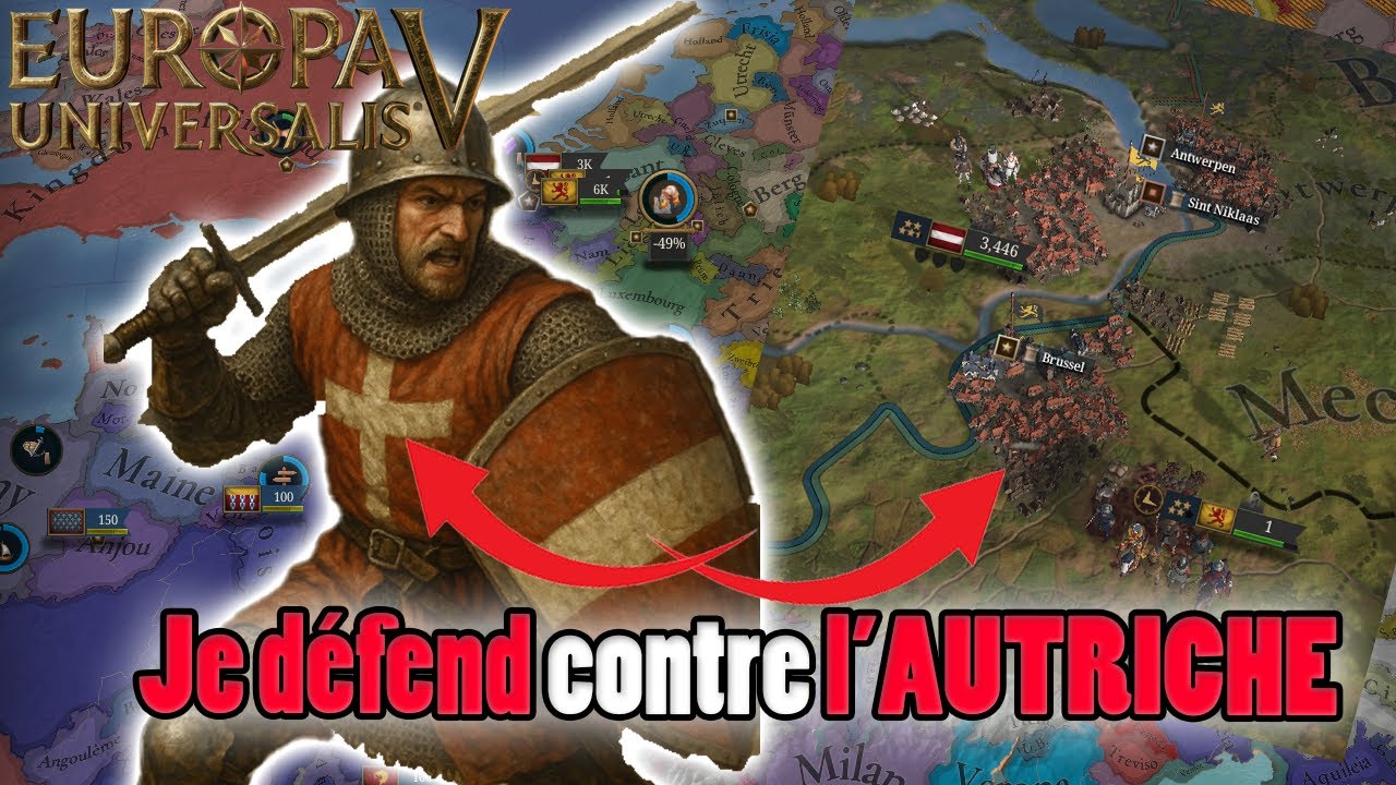 JE CASSE l'AUTRICHE en FLANDRES sur EU5