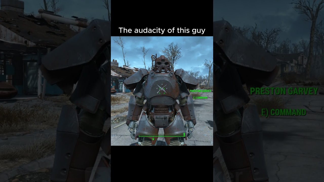 Он что, только что... направил на меня пистолет? #fallout4
