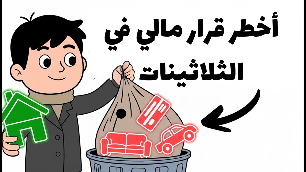 أخطاء مالية في الثلاثينات تدمر مستقبلك بدون أن تشعر | لماذا تبقى مفلسًا رغم راتبك؟