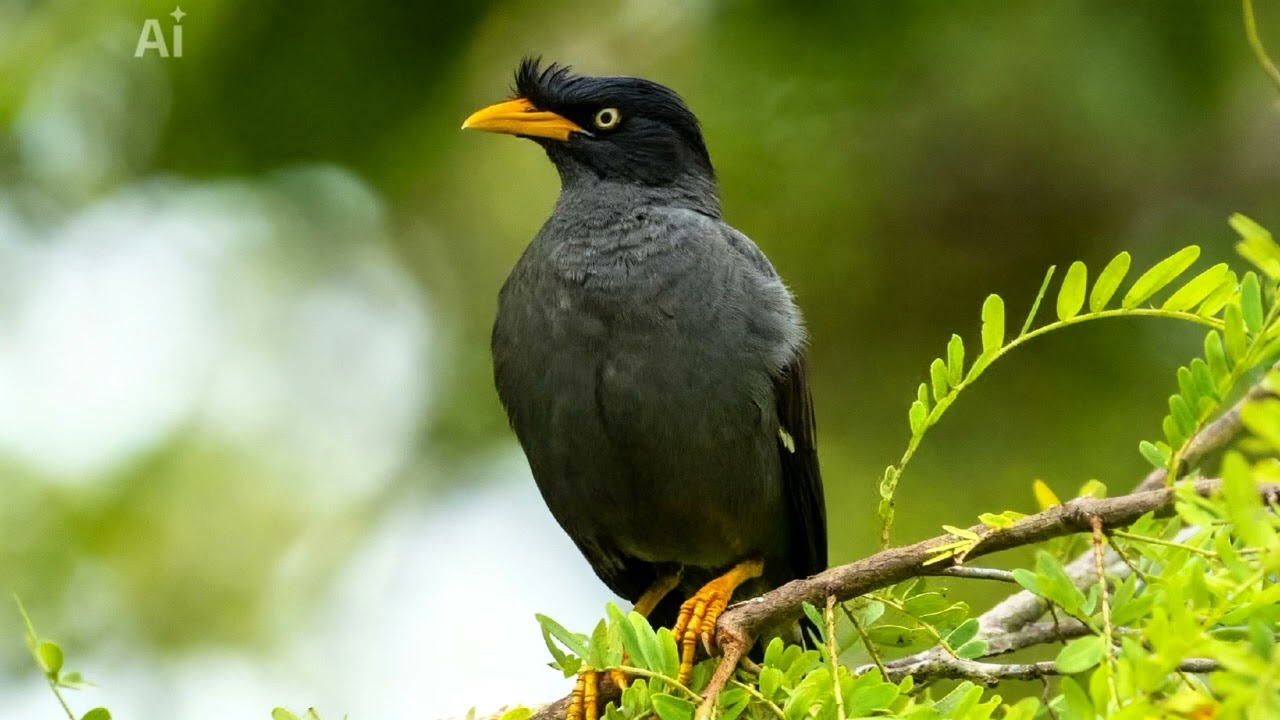 MP3 jalak suren / jalak kebo ( @kicaumania )#bird